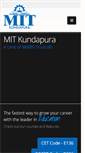 Mobile Screenshot of mitkundapura.com